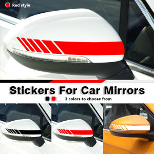 2ชิ้นสติกเกอร์ป้องกันกันน้ำกระจกมองหลังแต่งรถสำหรับ F30 G20 BMW E60 E46 E90 F10 IX3 G30 E36 E30 X1 F48 G01 X5 G05อุปกรณ์เสริม1 3 5ชุด