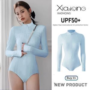 XIAZHIQING | Long Sleeve Sun Protection Swimwear UPF50+
