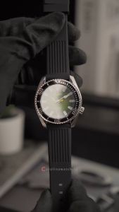 Jam Tangan Pria ALBA Active AS9P07X1 Green Dial Black Rubber Strap