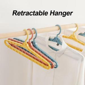 3PCS Practical Anti-drop Clothes Hanger Rack Sturdy Clothes Hanger Rack 360 Degree Rotatable Clothing Organizer for Home