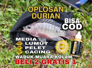 [ BELI 2 GRATIS 1 ] Essen oplosan Durian target nila mujair mas