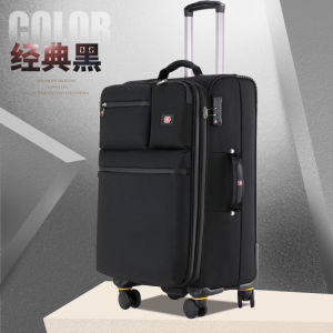 Swiss Army Knife Ultra Light Oxford Cloth Luggage Detachable Universal Wheel Suitcase Female Large Capacity Luggage Male Soft Suitcase