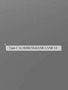 NEW 2/4 in 1 USB C HDMI Type c To 4K Adapter USB3.0 PD 87W Fast Charger VGA 1080P Audio video Hub Converter For PC TV Monitor RUIJA