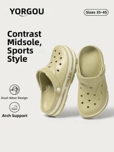 YUANGANG | Anti-slip Soft Sole Water-friendly Clog Sandals