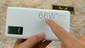 Pin sạc dự phòng sạc siêu nhanh 66W - Dung lượng lớn 100000mAh - Tích hợp 4 dây sạc - Sạc cùng lúc 6 thiết bị - Có đèn pin chiếu sáng