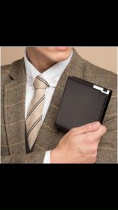 [MEGA SALE] VOLUNTEER Minimalist Mens Wallet Pocket Money/Credit Card Holder For Men Coin Holder/Purse Short Wallet 8066
