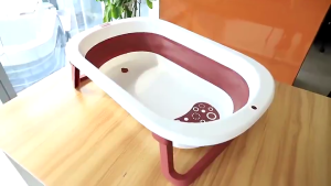 Baby Bath | Adjustable Anti-Slip baby bath support | Soft & Safe Design baby bat