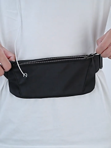 MY Ready Stock Waist Pouch Bag Men Women Sport Fanny Pack Large Capacity Crossbody Belt Bag Waterproof Phone Holder for Running Jogging Gym Travel Outdoor Daily Use