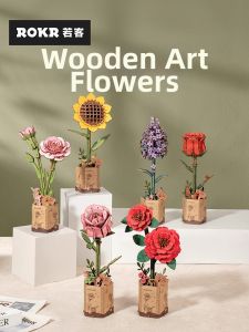 JINWUCHUANGYI | Creative DIY Handmade Flower Gift for Birthday and Mid-Autumn Festival