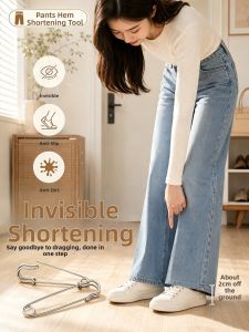 Qianbaihui | Adjustable Invisible Hem Adjuster Clip
