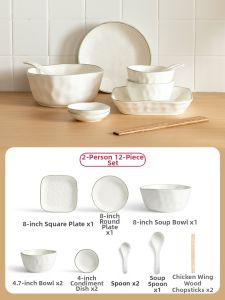 YYIEDERNG | Home Use New Beautiful Ceramic Dinnerware