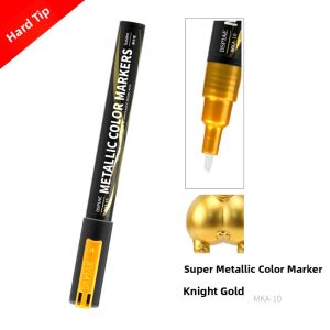 Super Metal Color Sharpie Paint Markers for Gundam Model Mecha Touch up Paint Pen DSPIAE MKA Model Coloring Tools Supplies