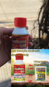1 chai TRUM CHICH HUT 100ML DÙNG CHO 100 LIT NƯỚC MUA 1 TẶNG 1 GÓI VUA CHICH HUT 20G.