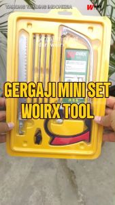Gergaji Ukir Serbaguna & Gergaji Besi Kaca Kayu: Mengenal Magic Saw Mini & Gergaji Tangan Multifungsi WOIRX TOOL