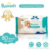 Lowest Price !!!!! POOMSOFT Non Alcohol Baby Wet Wipes (80Pcs/Pack)