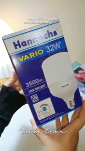 HANNOCHS VARIO Bohlam Lampu LED 40WATT Cahaya Putih Super Terang Desain Elegan Dengan Frosted Cover - GARANSI RESMI