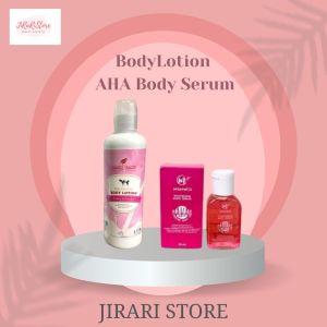 Paket Perawatan Tubuh Lotion Angel Tacik Bleaching Misonells AHA Serum Misonells Original BPOM