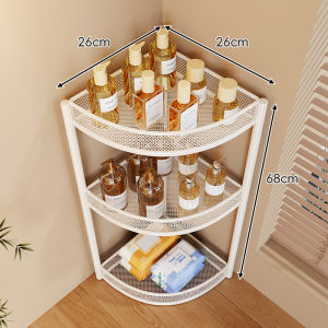 Corner Bathroom Storage Shelf