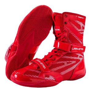 LARA STAR | Giày Boxing Võ Thuật Nâng Tạ Chuyên Dụng Thiết Kế Cổ Cao Giúp Bảo Vệ Cổ Chân
