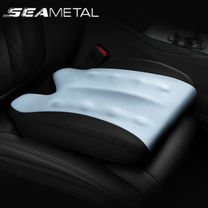 SEAMETAL Car Seat Soft Cushion Auto Interior Front Seat Memory Foam Pad for Home Office Unversal