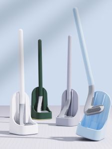Golf Silicone Accessible Luxury Toilet Brush No Dead Angle For Home Toilet Brush Cleaning Gadget Bathroom Wall-Mounted