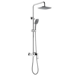 BANGPU | Black Extended Full Copper Mixing Valve Shower Faucet Set