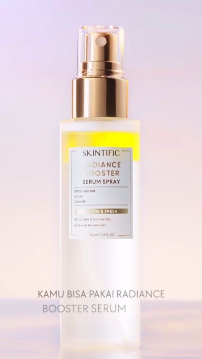 SKINTIFIC Radiance Booster Serum Spray || Instant Glowing First Serum Spray 100mL