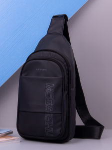 Large Capacity Oxford Cloth Crossbody Bag for Men Single Shoulder Chest Bag Sporty Leisure Backpack for Teenagers And Adults