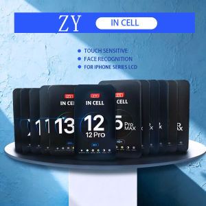 2Pcs ZY Super HD++ InCell Display For iPhone X XR XS Max 11 12 13 14 15 Pro Max LCD Display Touch Screen Digitizer Assembly