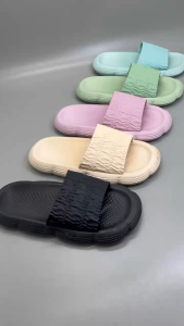 Divine Shoes [Size 36-41] V205-GL6 IMPORT Sandal Wanita Selop Kekinian Import / Sandal Karet Korean Style Trendy