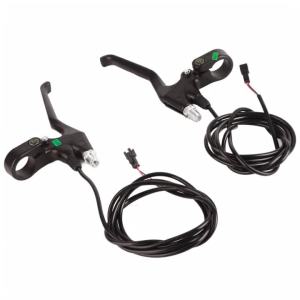 Durable 2 Wires Left&Right E Bike Bicycle Electric Brake Lever Replacement Parts