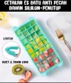 Gratis Semua - Cetakan Es Batu / Cetakan Es Batu Cokelat Jelly Silicone 24 / 36 / 160 / Kotak Cube Silikon Elastis / Cetakan. 
