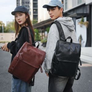 New Korean Style Outdoor Backpack Casual Leisure Computer Bag for Men Student Book Bag Trendy Bag Vacation Travel Backpack