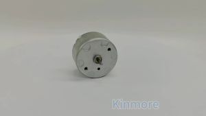 เครื่องดูดควัน RV มอเตอร์ DC ฝาหลังพลาสติกแบริ่งน้ำมันคงที่แปรงโลหะมอเตอร์ขนาดเล็กขายส่ง