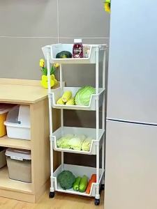youqin | Multi-functional Floor-standing Kitchen Storage Rack