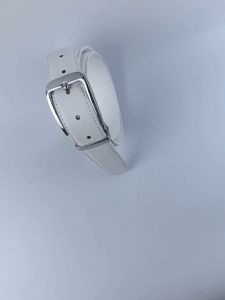 Korean version Golf belt white leather belt Pin buckle youth pants belt casual belt original belt for men and women