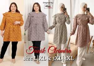 Mooi Outfit - Tunik Jumbo Ld 130 / Tunik Wanita Terbaru Kekinian Viral Murah