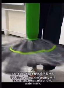 Self Twisting Rotating Mop Dehydration Bamboo Fiber Twisting Water Mop Household Deep Cleaning Mop Lantai 自拧旋转拖把