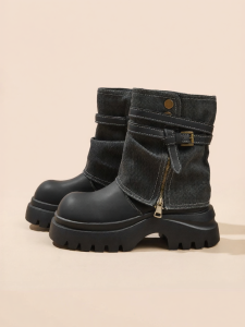 Semir | Giày Cao Gót Đế Dày Cao Ngang Chân Mới