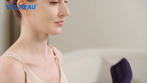VELPEAU Neck Support Collar - Skin-friendly material - Multiple sizes - Adjustable hook and loop closure - V-shaped curve