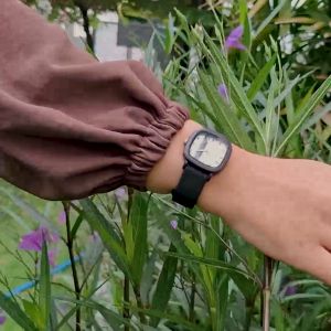 MORNING P00034-3 JAM TANGAN FASHION WANITA KOREAN STYLE STRAP SILIKON ORIGINAL