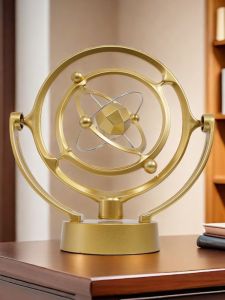 เครื่องแสดงพลังงานยูนิเวอร์แซลแบบเคลื่อนไหวตลอดทั้งปี ของตกแต่งสำหรับโต๊ะทำงาน สไตล์จีน สินค้ามือทำ พลังงานจักรวาล