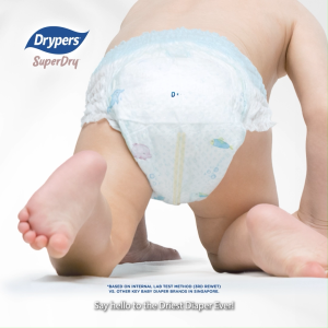 (New Range) Drypers SuperDry Premium Pants Baby Diaper M/L/XL/XXL Size - Carton