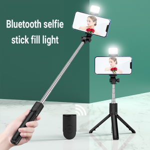 Wireless Bluetooth Selfie Stick 3In1 Universal Phone Holder Live Bracket Monopod Shutter Remote Extendable Mini Tripod Selfie Stick⚡PH deliveryIn stock⚡