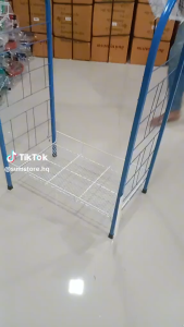 ชั้นวางของ3ชั้น ทรงเหลี่ยม 34x56x71cm  รุ่น 913