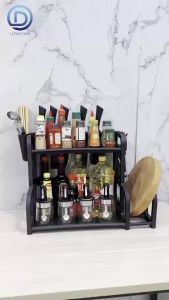 Kệ Đựng Gia Vị Nhà Bếp Chữ B Gọn Gàng Ngăn Bếp
