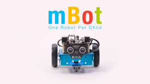 Makeblock mBot V1.2 Blue Educational Robot Kit Bluetooth Version Entry-level Coding Kit for Beginner