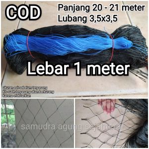 jaring pagar serbaguna lebar 1 meter bisa untuk pagar ayam pagar tanaman dll bonus tali