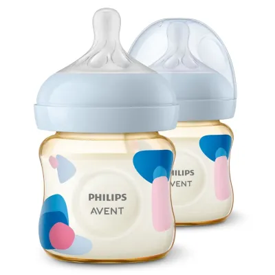 Philips Avent Natural Response PPSU Bottle 125ml (2 Pack)