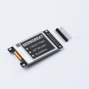 diymore | Mô-đun Hiển Thị Giấy Điện Tử 154 Inch DC 2.2-3.7V SPI Giao Tiếp SPI Chip Điều Khiển SSD1680 Độ Phân Giải 152x152 Cho Các Dự Án DIY
